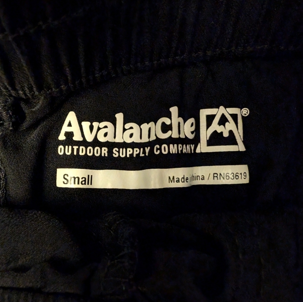 Avalanche Black Women's Athletic Shorts S - Picture 3 of 5